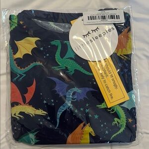 Little Sleepies Dragon Galaxy Pajama Set